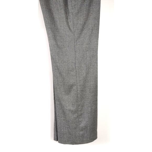 Talbots Heritage Flare Gray Wool Trouser Pants 10 - Picture 5 of 14